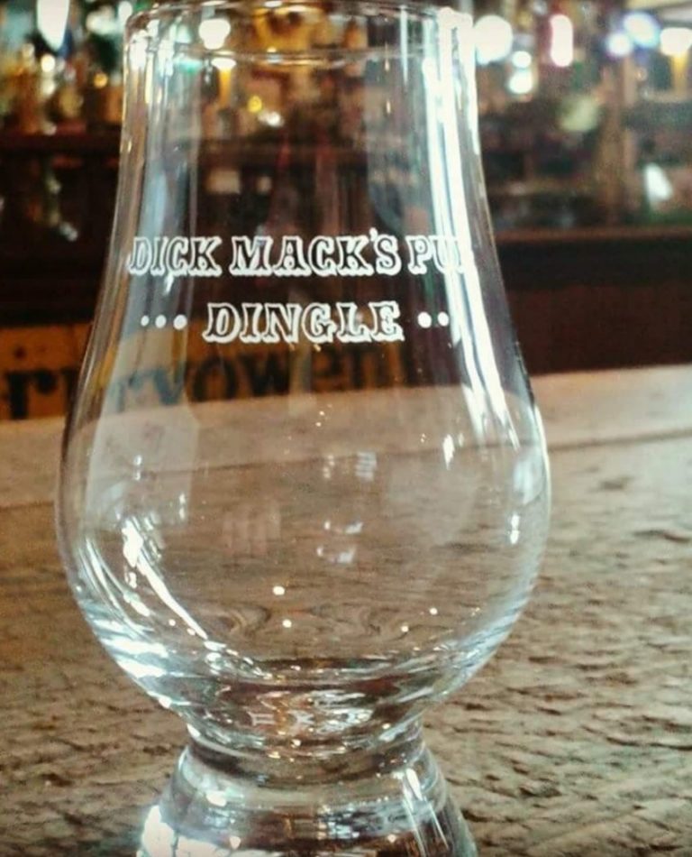 Dick Mack's Pub Whiskey Glass