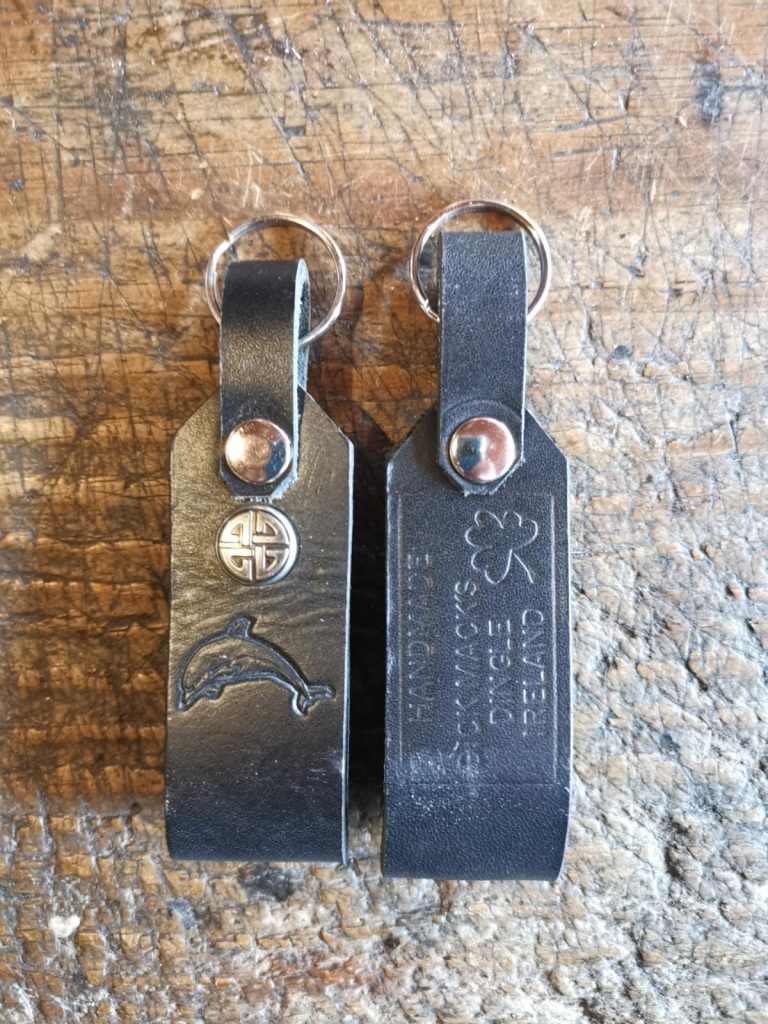 Handcrafted Leather Keyring