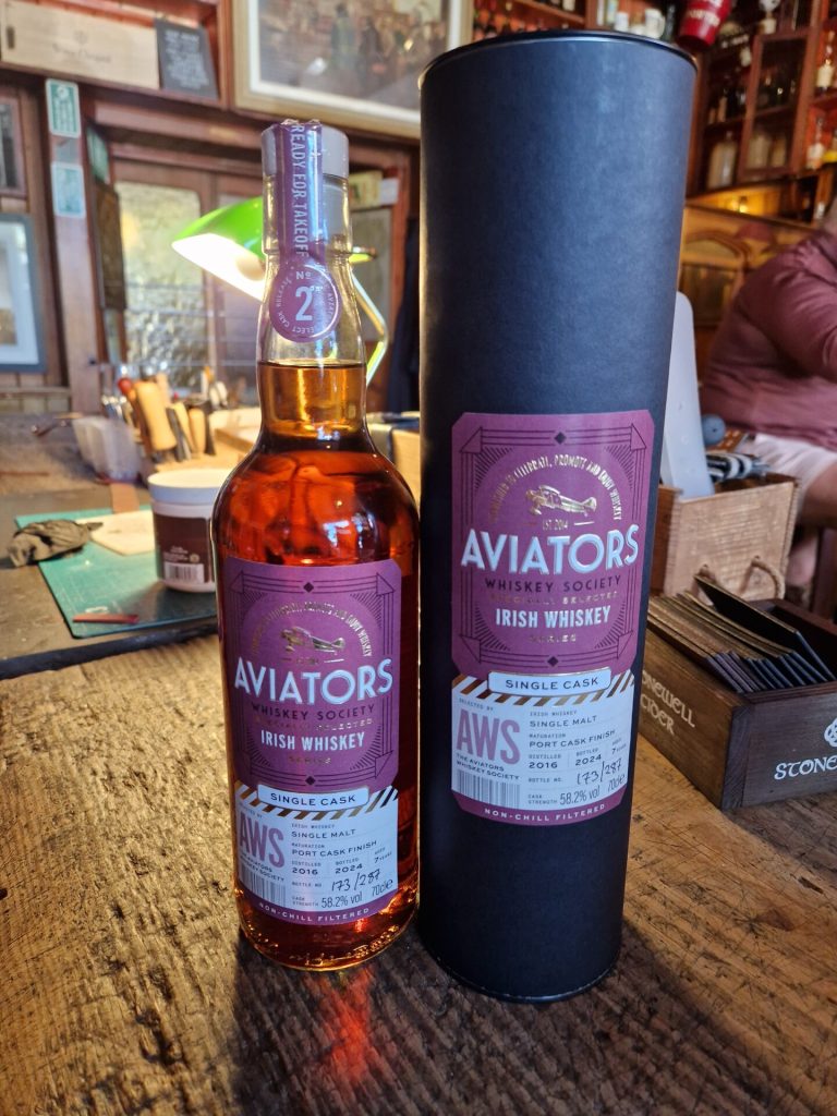 Aviators Whiskey Society - Single Malt - Port Cask Finish - 50ml Sample*